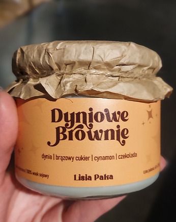Świeca sojowa Dyniowe Brownie, Lisia Paka