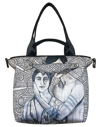 Art MIMA bag SHORT & Marcina Painty print, MIMAbags