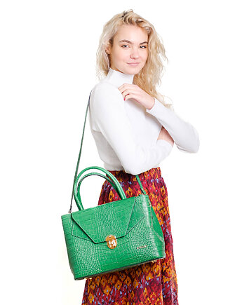 Torebka skórzana - Shopper (7001), BOSCCOLO