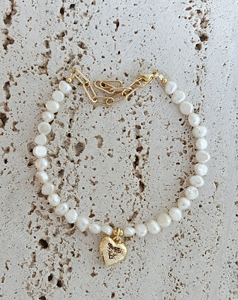 Bransoletka z naturalnych pereł, Chmolowska Jewellery