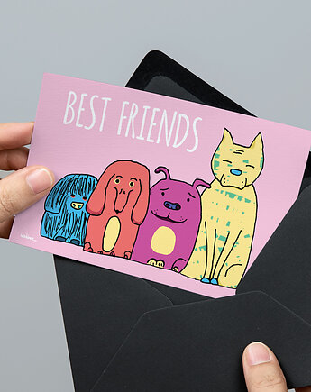 Best Friends - Kartka Okolicznościowa, wadimoo