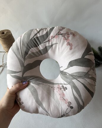 Poduszka do Piercingu Ucha Z Otworem Na Gojenie Helix Tragus bawełniana, giluplu