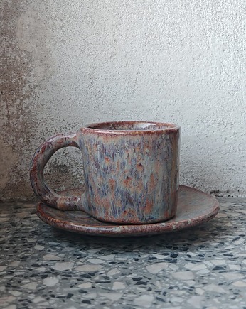 Filiżanka z talerzykiem, MOM S HANDMADE