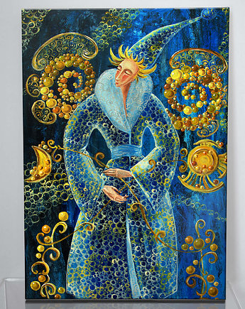Anioł zmiany dnia i nocy. Giclee, 4mara Marina Czajkowska