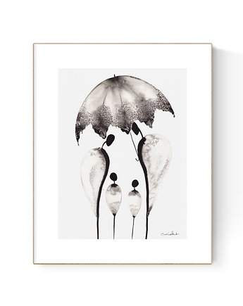 Obraz 30X40 cm malowany ręcznie, MiniMalArt