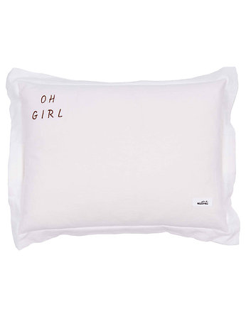 Poduszka OH GIRL washed ecru M/L/XL, Malomi Kids