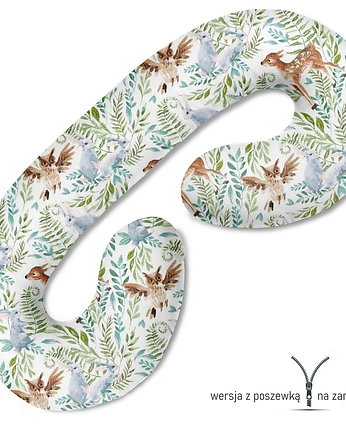 Poduszka ciążowa do spania i karmienia Bambi, Baby Love Decor