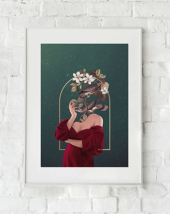 Plakat Nasycenie, Kamila Lenarcik