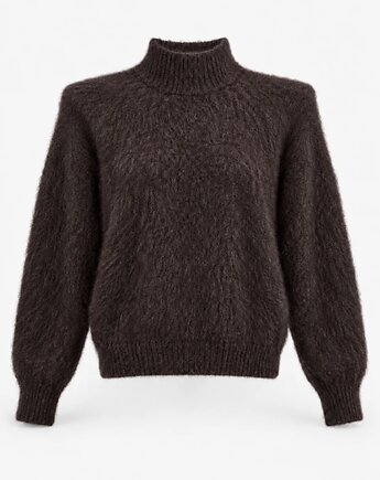 Półgolf Super Kid Mohair Chocolate z odpinanymi poduchami, Patchouli