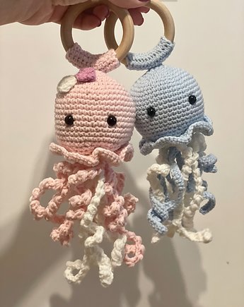 Prezent dla niemowlaka, z okazji babyshower, narodzin, chrzcin, HANDMADE crochet by Klaudia