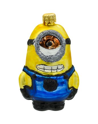 Bombka choinkowa: Żółty stworek: duży, Syn Bombkarza