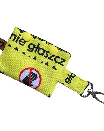 Etui, dozownik na woreczki na psie odchody Nie dotykaj Nie głaszcz, Psia szafa