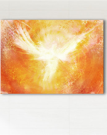 Obraz energetyczny - Anielski kontakt 2 - płótno, yenoo