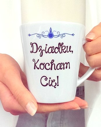 Kubek  Latte DZIADKU, KOCHAM CIĘ, FarrowDesign