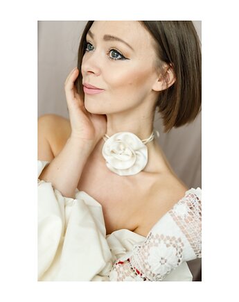 Choker jedwabny, Celina Parysów