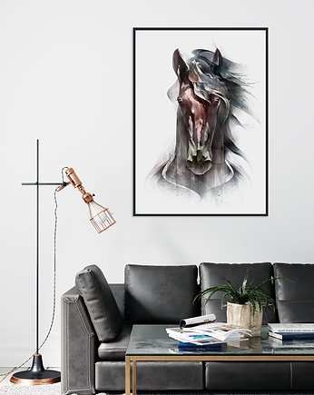 Plakat Horse, OSOBY - Prezent dla 3 latka