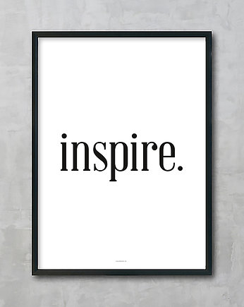 Plakat Inspire, COLORMINT