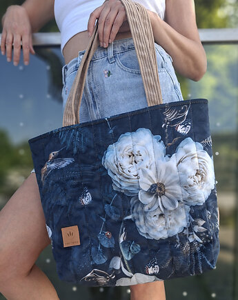 Pikowana duża torba shopper Amazonia, sabi tatka