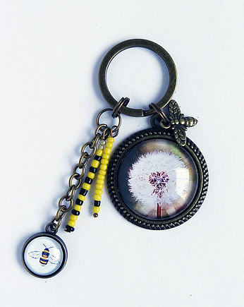 Breloczek - Dmuchawiec, pszczoła, yenoo