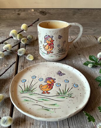 Komplet wielkanocnych naczyń, CZARY GARY CERAMIKA