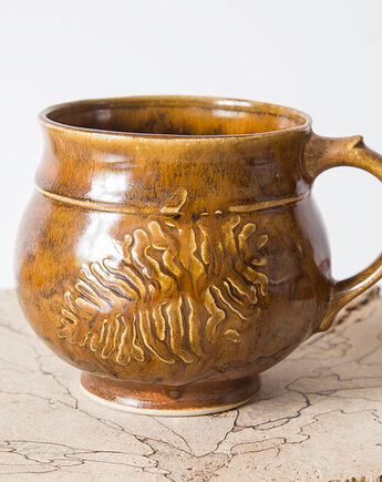 Kubek baryłka kornik, studnia ceramiczna