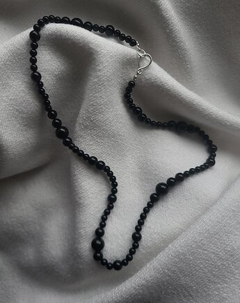 Naszyjnik FLAMME noir, CZARNECKA