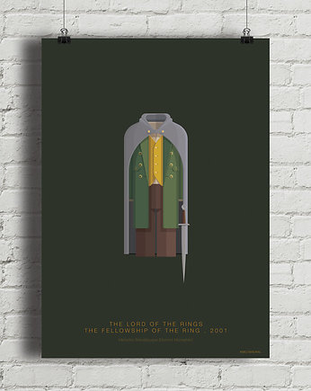Plakat The Lord of the Rings - Merry, minimalmill