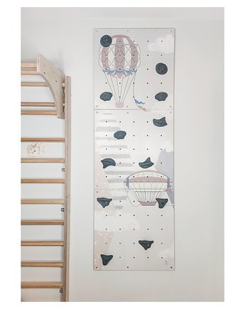 Ścianka wspinaczkowa - set 3 elementów góry i balony, OSOBY - Prezent dla dziecka
