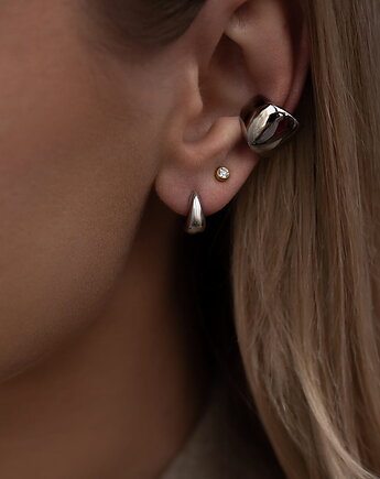 Srebrna nausznica ze stali chirurgicznej Paraiso Nosa, Paraiso