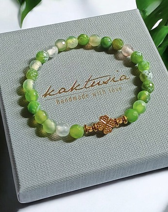 Na szczęście : agat i czterolistna koniczynka, kaktusia