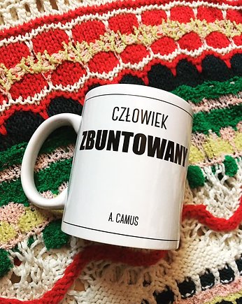 Kubek "Człowiek zbuntowany", Albert Camus, Golden Lips