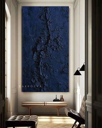 Duży obraz strukturalny do salonu 80x160cm, art and texture