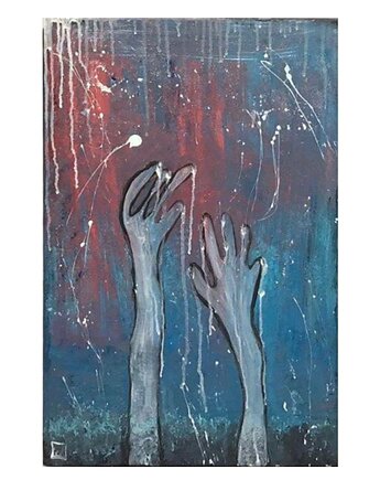 Obraz 'drowning', WK art