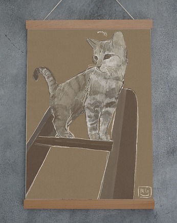 Plakat Kot, Orajutku Studio