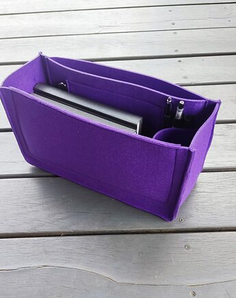 Organizer filcowy do torebki shopper  i uchwytem na butelkę , Beltrani