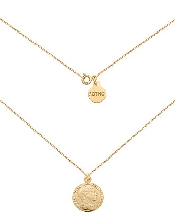 Złoty naszyjnik z monetą, SOTHO