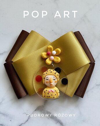 Nowa Kolekcja ART z postaciami 3d wyrwanymi z obrazu, Pudrowy Różowy