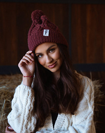 Czapka Ritzy Bordo, FinkeWear