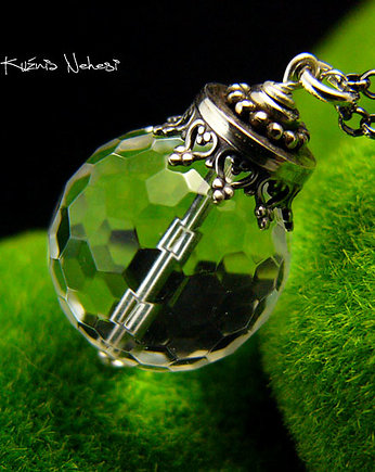 Naszyjnik Ice - Kryształ Górski Srebro, Kuźnia Nehesi