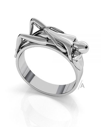 Obrączka LOVERS- srebro 925, ISSI Jewelry