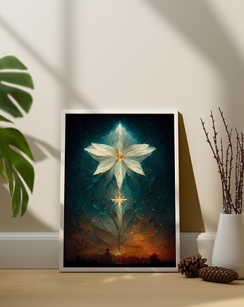 Plakat Gwiazda Betlejemska, Abstraktoria