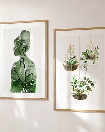 Grafiki botaniczne  50x70 cm, Anita Tomala