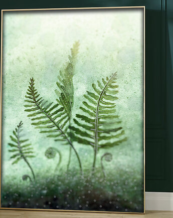 Plakat. Paproć, Malgorzata Domanska