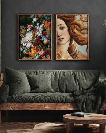 Zestaw plakatów - kwiaty vintage, HOG STUDIO