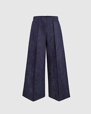 Spodnie palazzo denim, COCOON