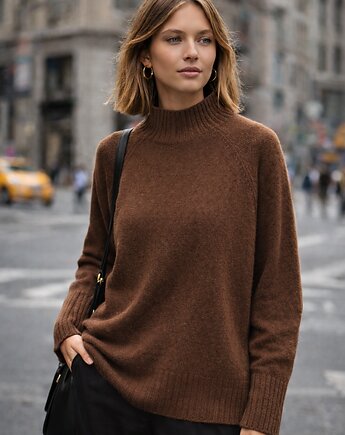 Sweter z wełny i kaszmiru NORDIC, MeMola