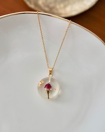 Naszyjnik z różą, ANKO rekodzielo