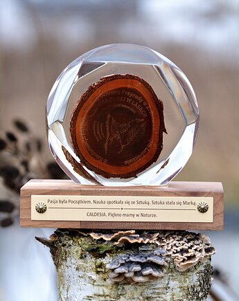 Statuetka okolicznościowa z żywicy na zamówienie, CALDESIA