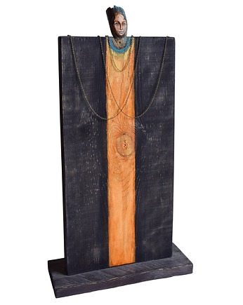 Dekoracja z drewna abstrakcyjna postać figurka /3/, Galeriai