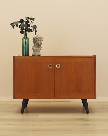 Szafka tekowa, duński design, lata 70, produkcja: Dania, Przetwory design